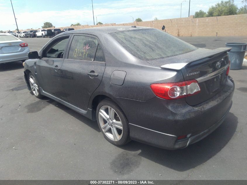 2013 TOYOTA COROLLA S - 5YFBU4EE5DP108456
