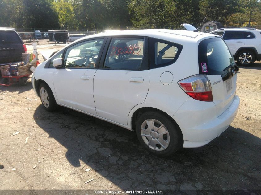 2013 HONDA FIT - JHMGE8G38DC075644