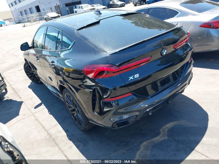 2022 BMW X6 XDRIVE40I 5UXCY6C05N9L11042