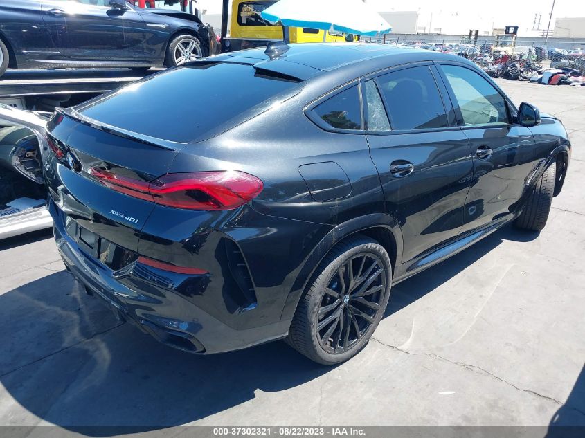 2022 BMW X6 XDRIVE40I 5UXCY6C05N9L11042