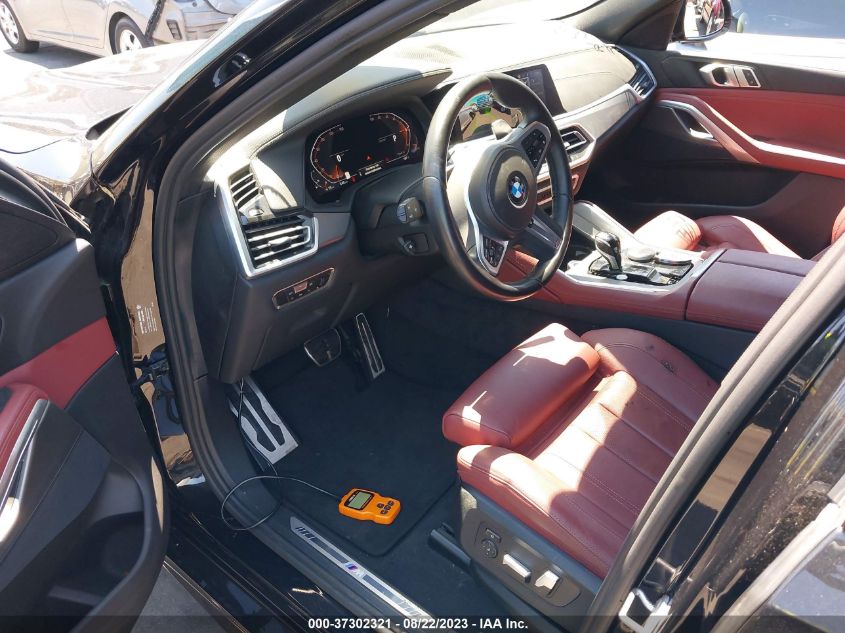 2022 BMW X6 XDRIVE40I 5UXCY6C05N9L11042