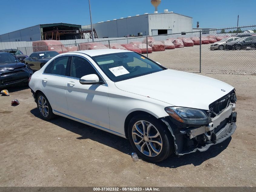 55SWF4JB6GU124154 2016 MERCEDES-BENZ C-CLASS, photo no. 1