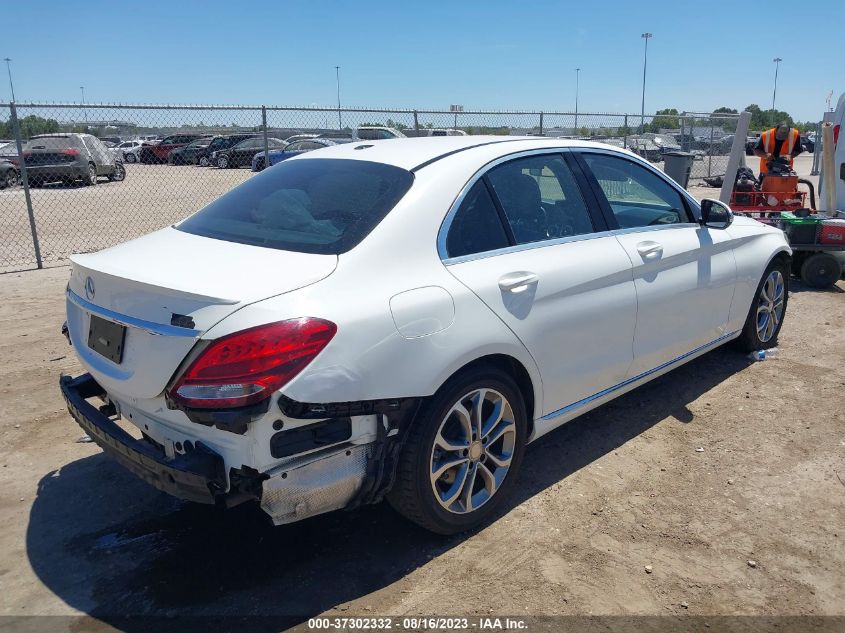 55SWF4JB6GU124154 2016 MERCEDES-BENZ C-CLASS, photo no. 4