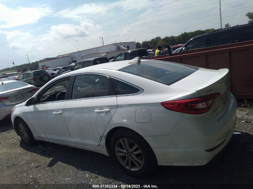 2016 HYUNDAI SONATA 2.4L SE - 5NPE24AF5GH342146