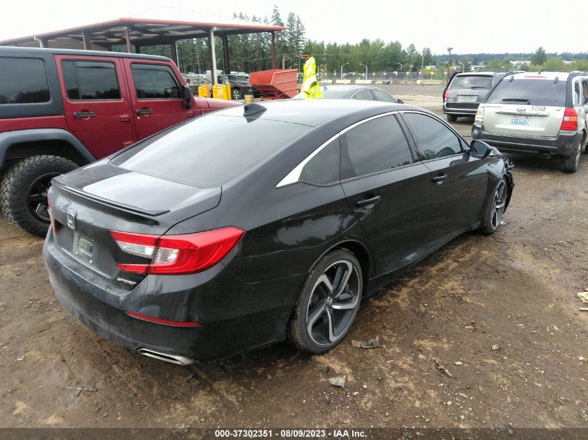 2022 HONDA ACCORD SEDAN SPORT - 1HGCV1F32NA015317