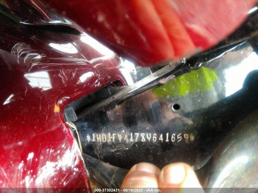 2008 HARLEY-DAVIDSON FLHT 1HD1FV4178Y641659