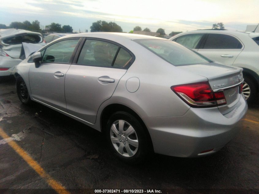 2014 HONDA CIVIC SEDAN LX - 2HGFB2E52EH501920