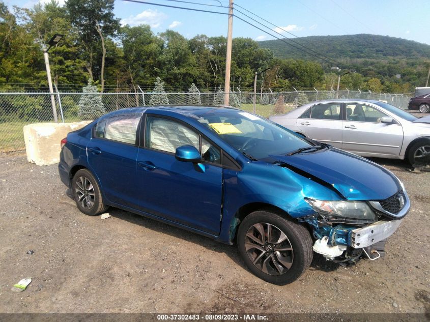 2013 HONDA CIVIC SDN EX - 19XFB2F88DE200750
