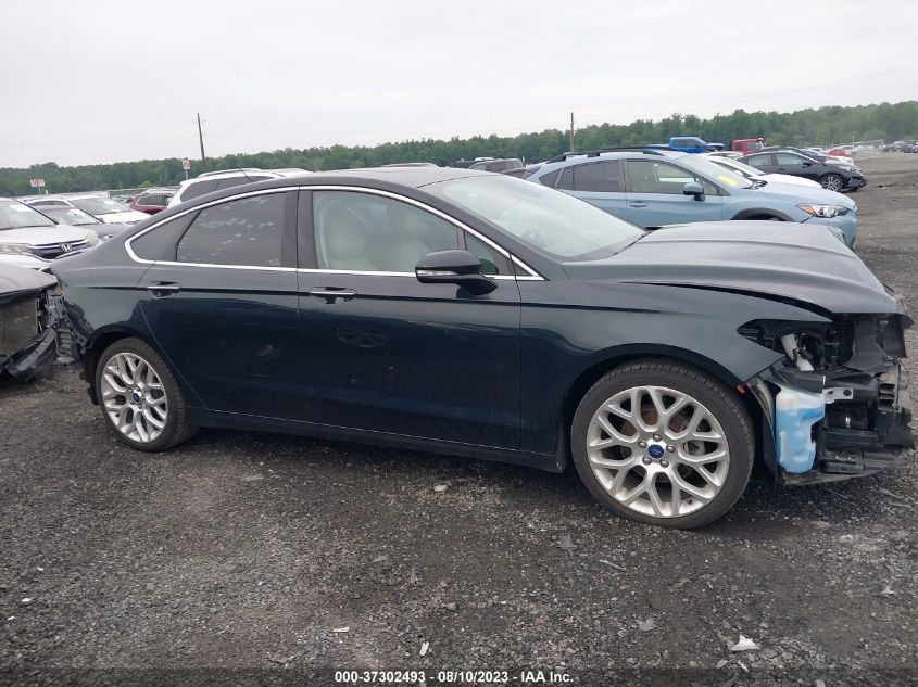 2014 FORD FUSION TITANIUM - 3FA6P0K90ER240132