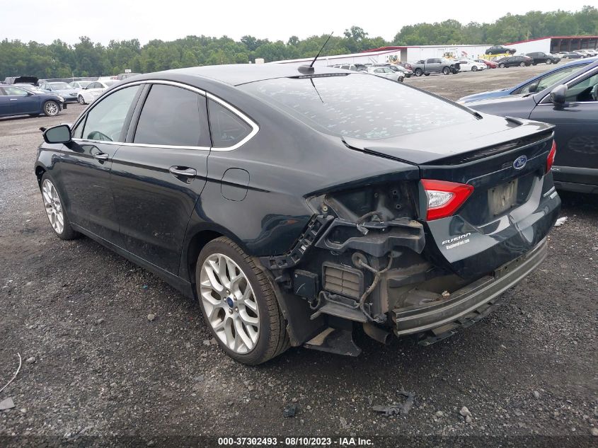 2014 FORD FUSION TITANIUM - 3FA6P0K90ER240132