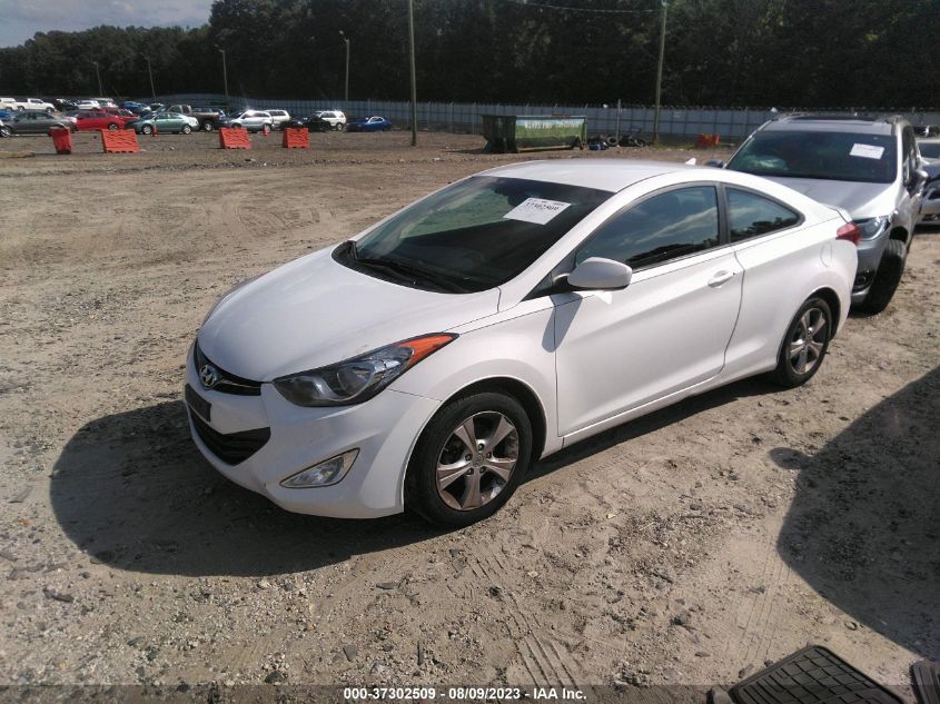 2013 HYUNDAI ELANTRA COUPE GS PZEV - KMHDH6AEXDU011475