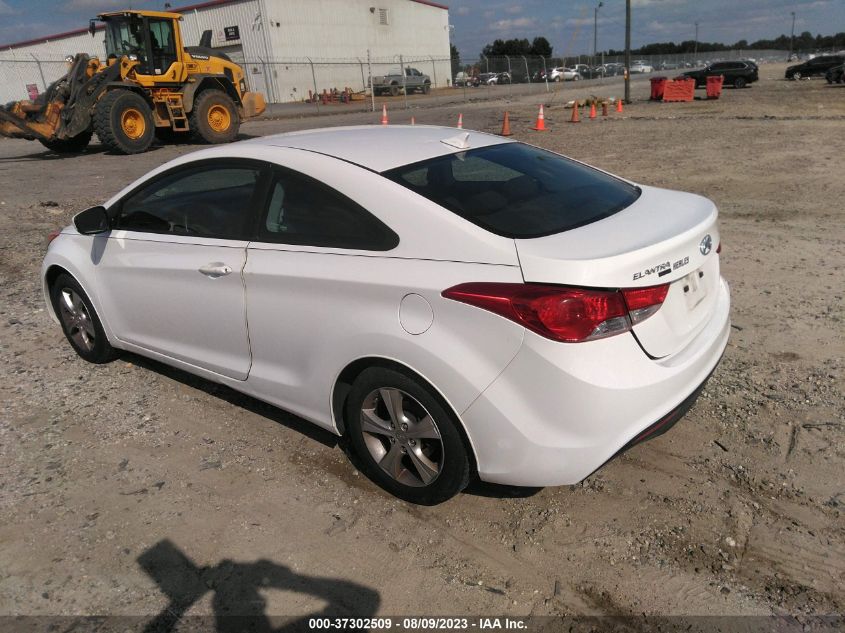 2013 HYUNDAI ELANTRA COUPE GS PZEV - KMHDH6AEXDU011475