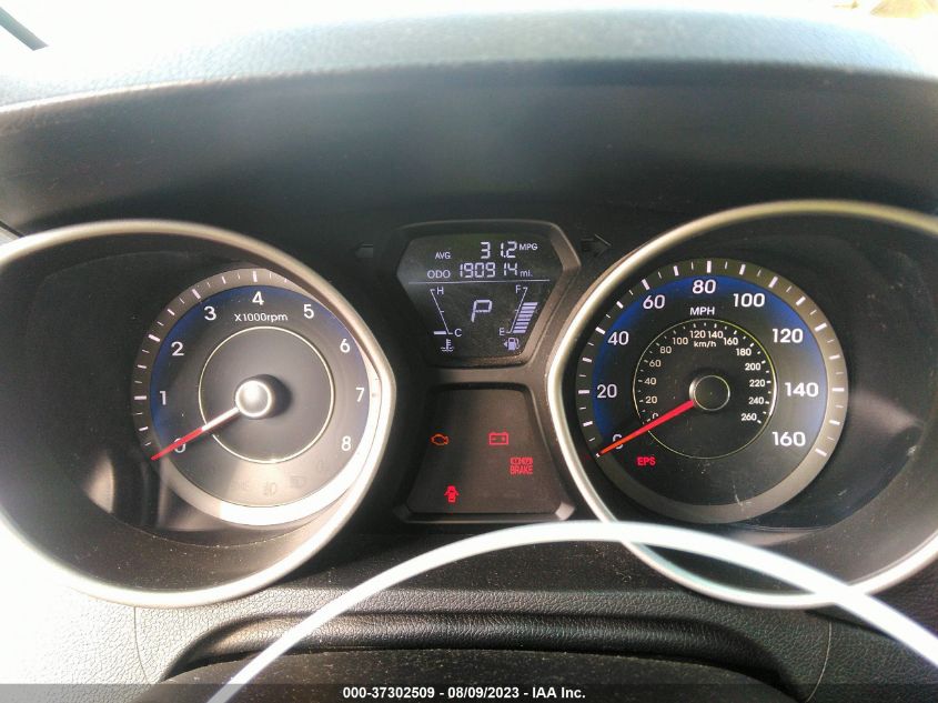 2013 HYUNDAI ELANTRA COUPE GS PZEV - KMHDH6AEXDU011475