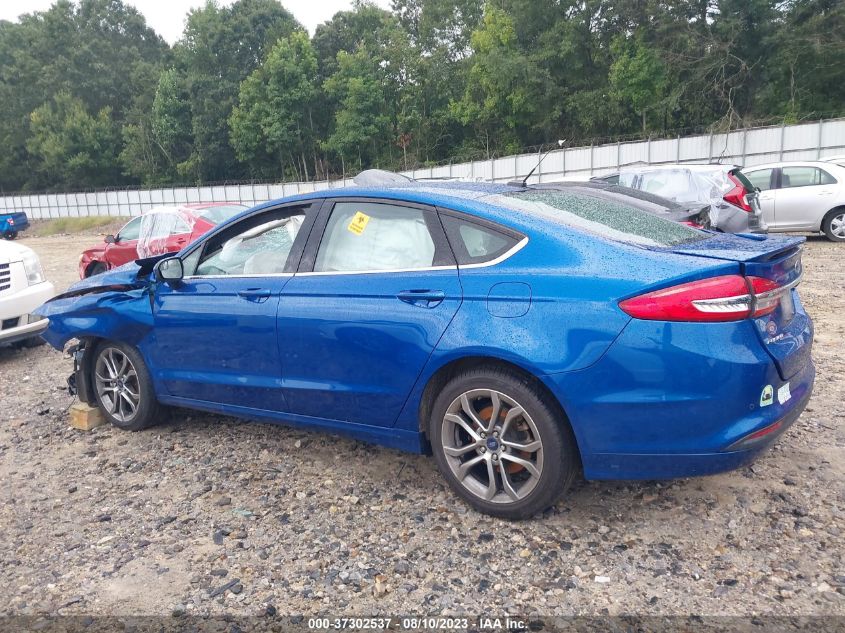 2017 FORD FUSION SE - 3FA6P0HD7HR346531