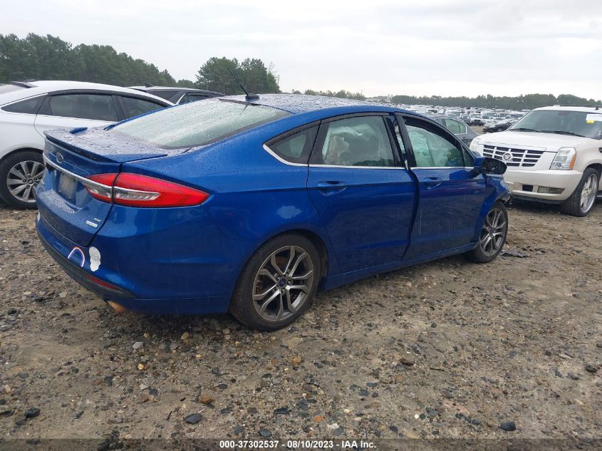 2017 FORD FUSION SE - 3FA6P0HD7HR346531