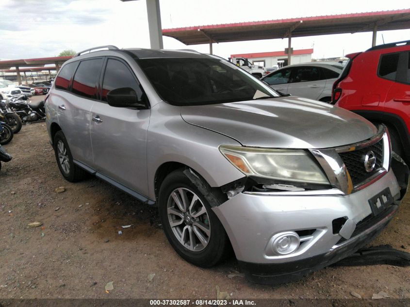 2013 NISSAN PATHFINDER S/SV/SL/PLATINUM - 5N1AR2MN6DC647837