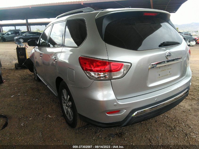 2013 NISSAN PATHFINDER S/SV/SL/PLATINUM - 5N1AR2MN6DC647837