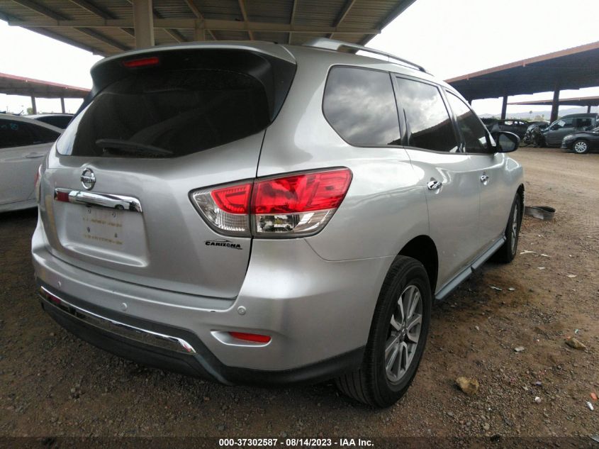 2013 NISSAN PATHFINDER S/SV/SL/PLATINUM - 5N1AR2MN6DC647837