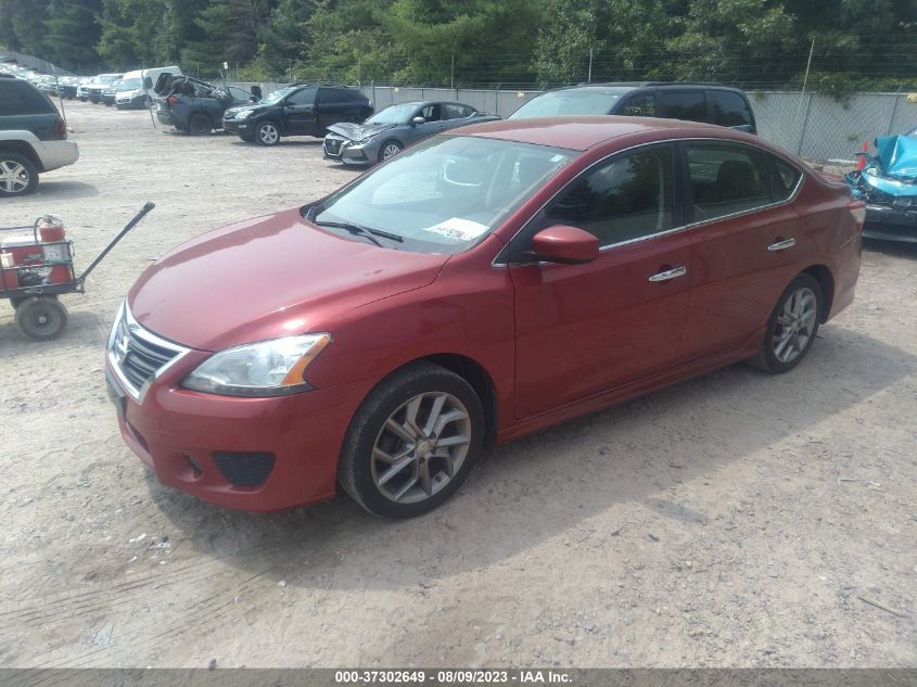 2014 NISSAN SENTRA SR - 3N1AB7AP1EL615043