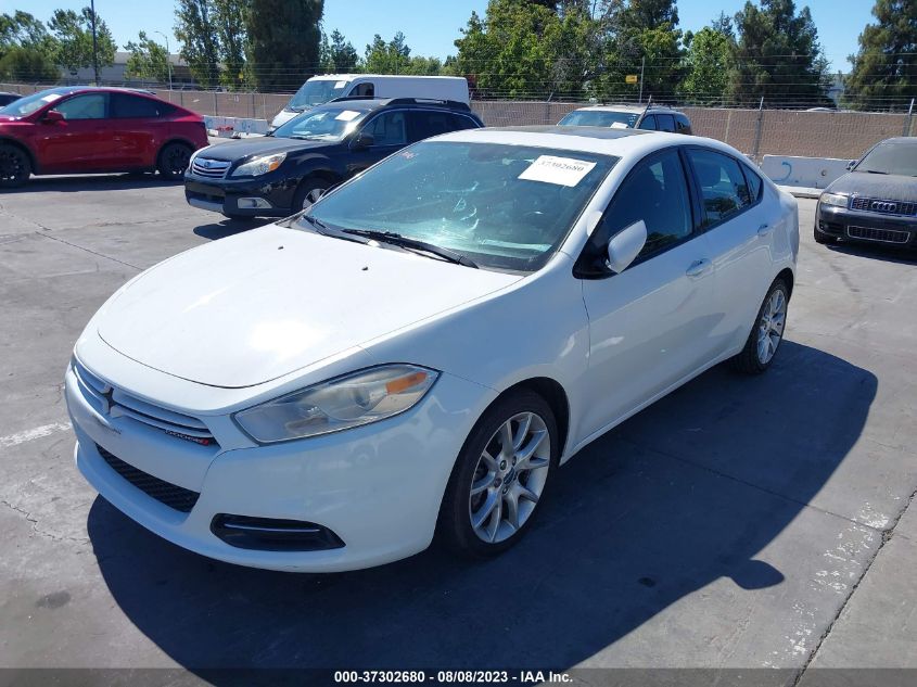 2013 DODGE DART SXT - 1C3CDFBH8DD155504