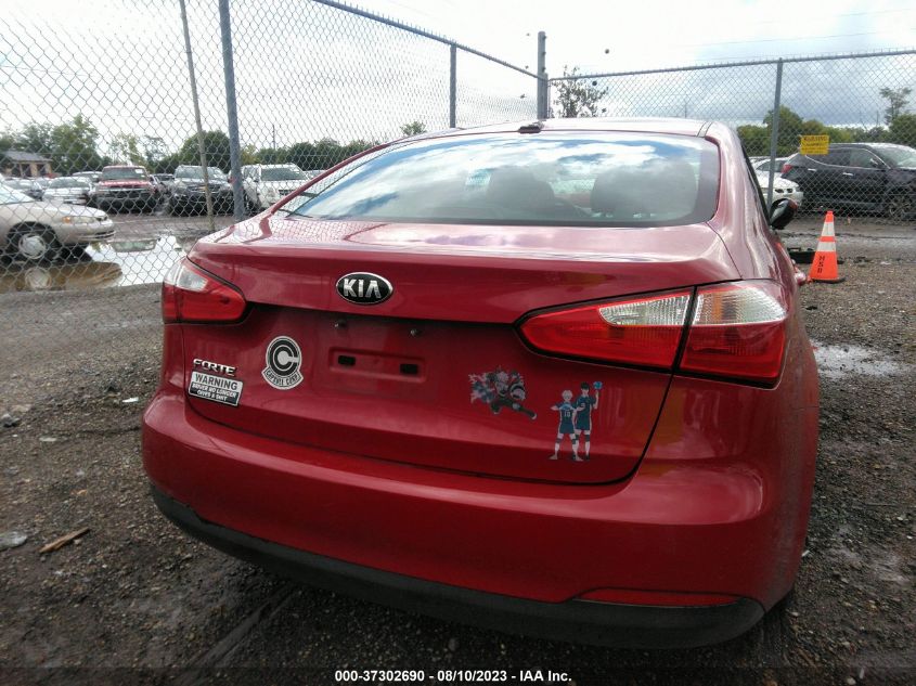 2016 KIA FORTE LX - KNAFK4A68G5611533
