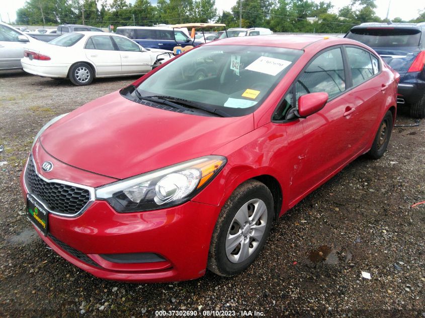 2016 KIA FORTE LX - KNAFK4A68G5611533