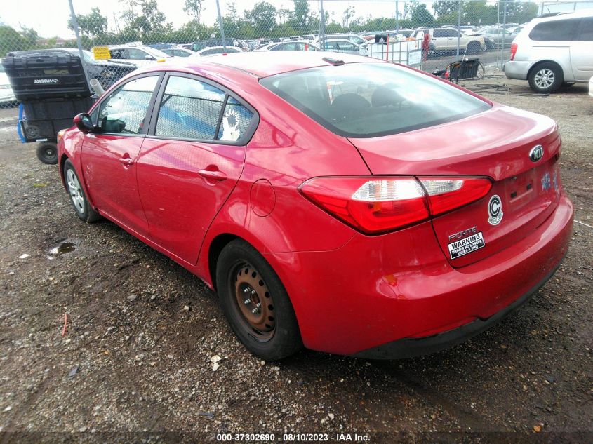 2016 KIA FORTE LX - KNAFK4A68G5611533