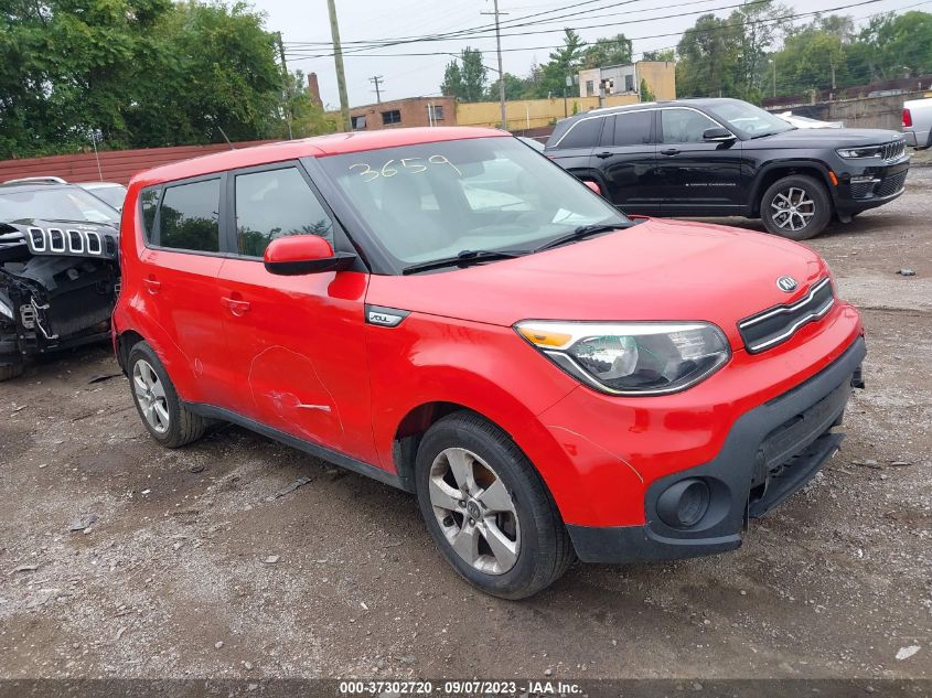 2019 KIA SOUL BASE - KNDJN2A20K7023659