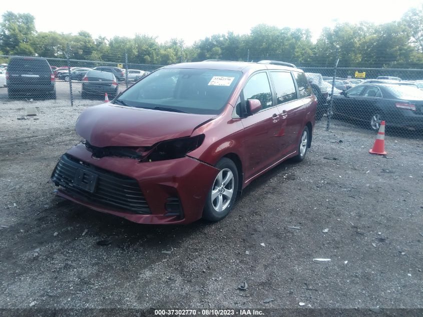 5TDKZ3DCXLS053164 2020 TOYOTA SIENNA, photo no. 2