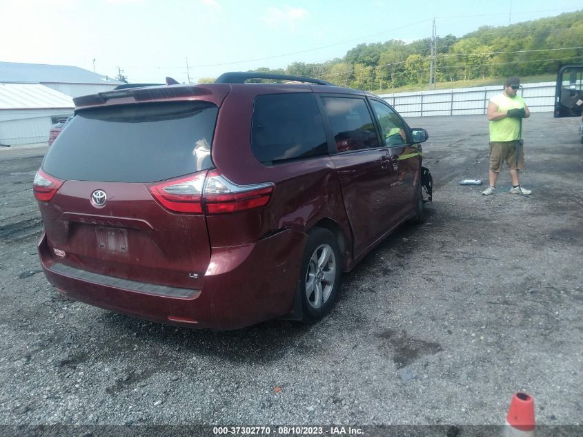 5TDKZ3DCXLS053164 2020 TOYOTA SIENNA, photo no. 4