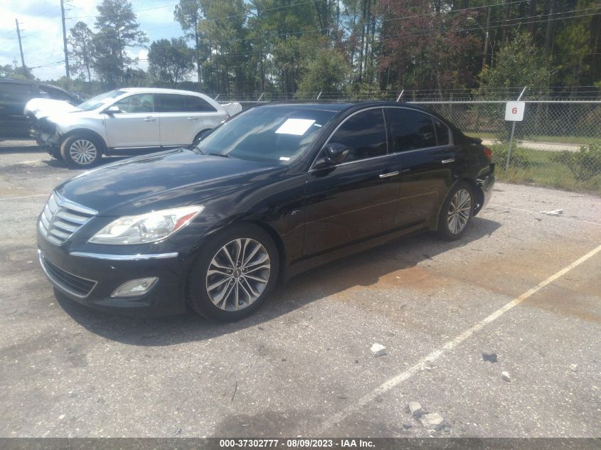 2013 HYUNDAI GENESIS 3.8L - KMHGC4DDXDU247417