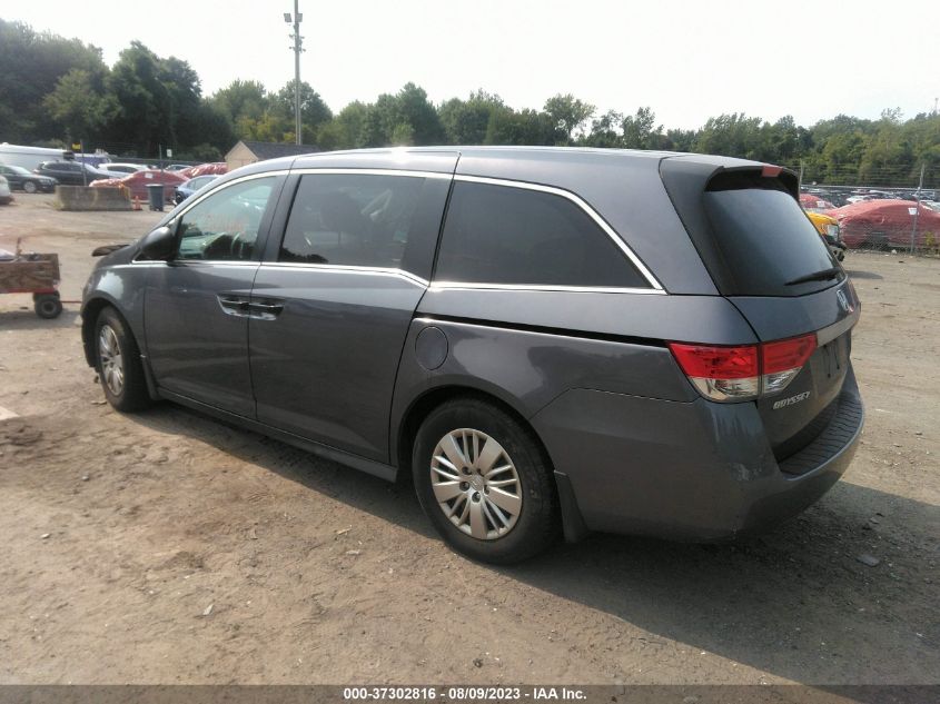 2015 HONDA ODYSSEY LX - 5FNRL5H27FB122138