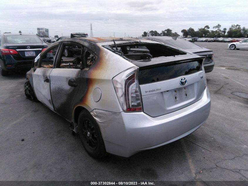 2015 TOYOTA PRIUS FOUR - JTDKN3DU6F0451936