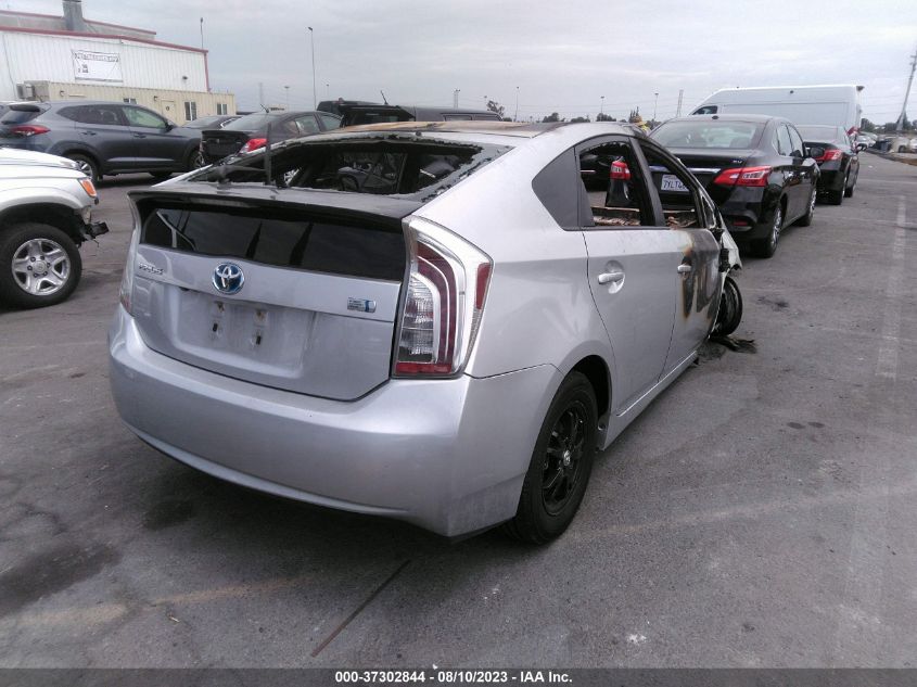 2015 TOYOTA PRIUS FOUR - JTDKN3DU6F0451936