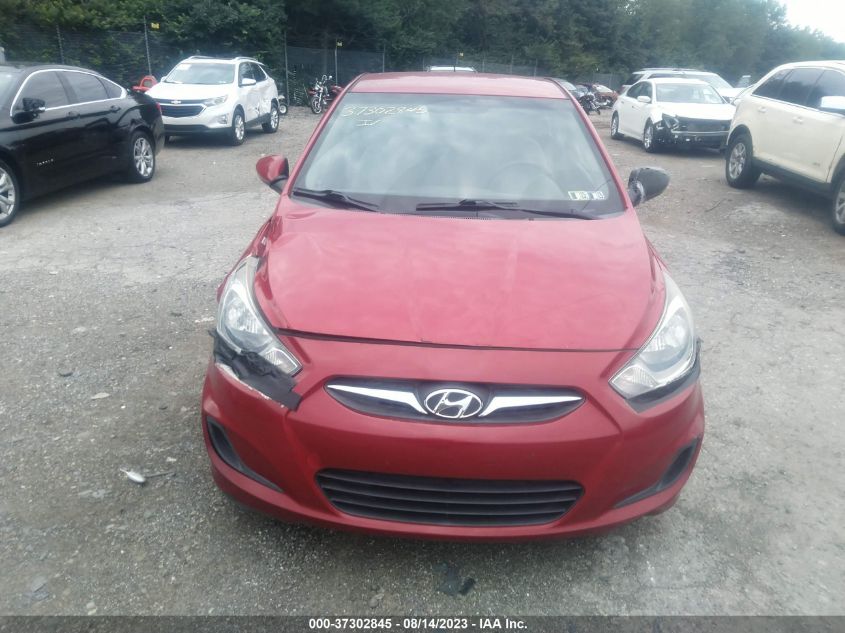 2014 HYUNDAI ACCENT GLS - KMHCT4AE1EU645614