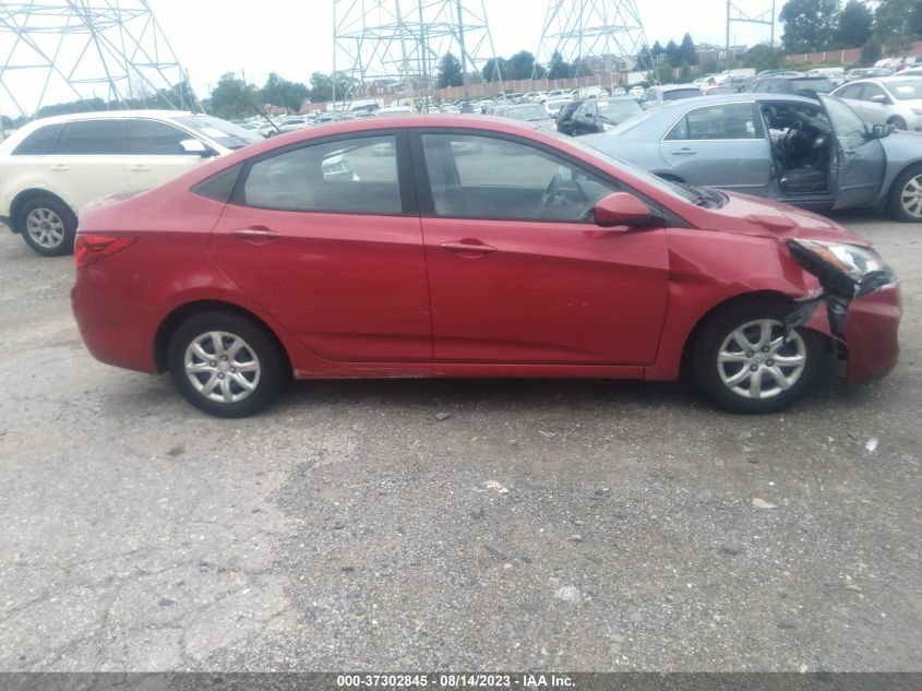 2014 HYUNDAI ACCENT GLS - KMHCT4AE1EU645614