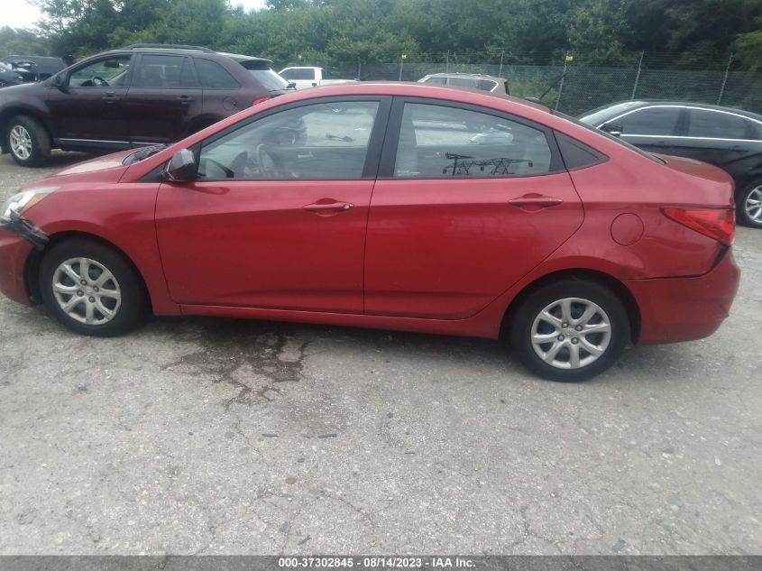 2014 HYUNDAI ACCENT GLS - KMHCT4AE1EU645614
