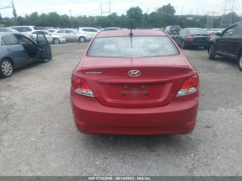 2014 HYUNDAI ACCENT GLS - KMHCT4AE1EU645614