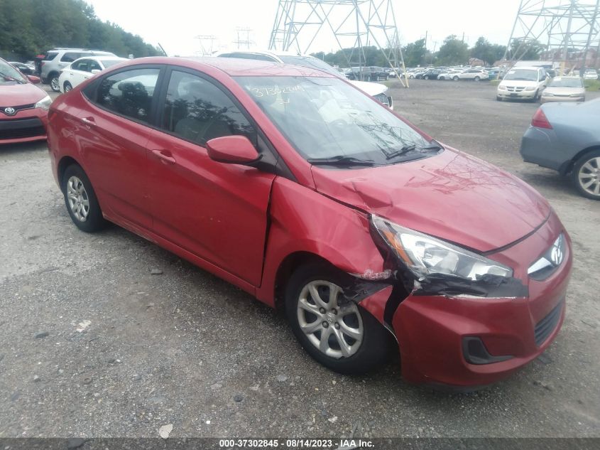 2014 HYUNDAI ACCENT GLS - KMHCT4AE1EU645614