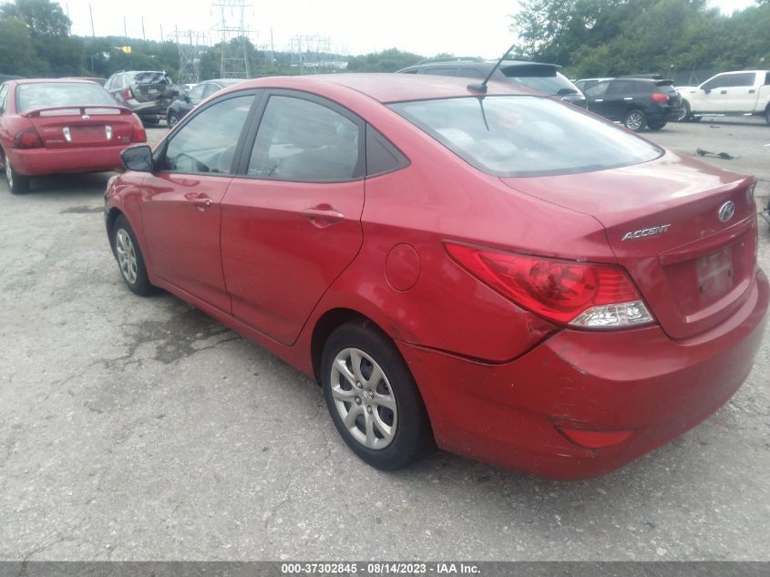 2014 HYUNDAI ACCENT GLS - KMHCT4AE1EU645614