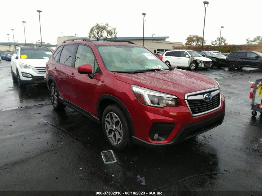 2021 SUBARU FORESTER PREMIUM - JF2SKAJC1MH460648