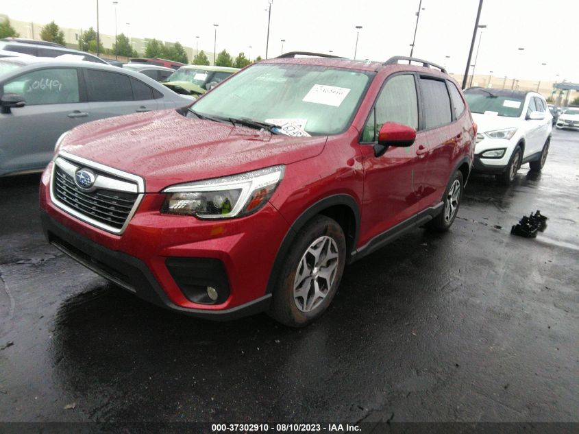 2021 SUBARU FORESTER PREMIUM - JF2SKAJC1MH460648