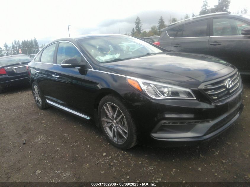 2015 HYUNDAI SONATA 2.0T SPORT - 5NPE34AB9FH218390