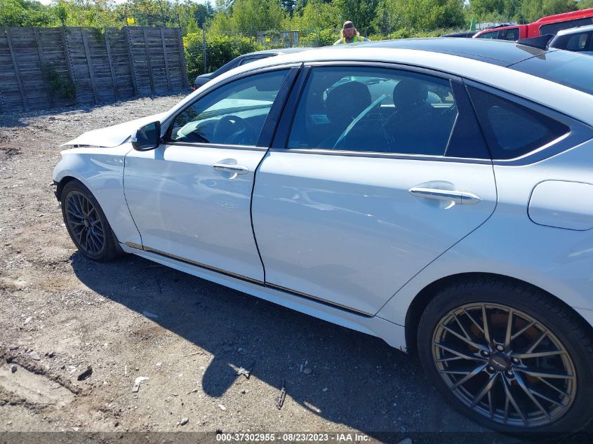 2019 GENESIS G80 3.8L - KMTFN4JE9KU310240