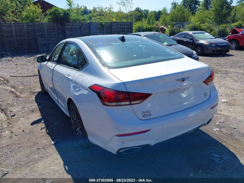 2019 GENESIS G80 3.8L - KMTFN4JE9KU310240