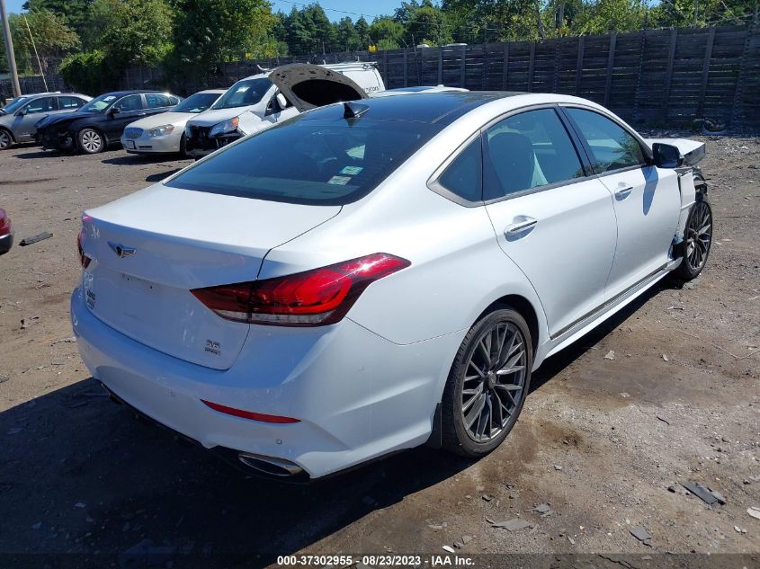 2019 GENESIS G80 3.8L - KMTFN4JE9KU310240
