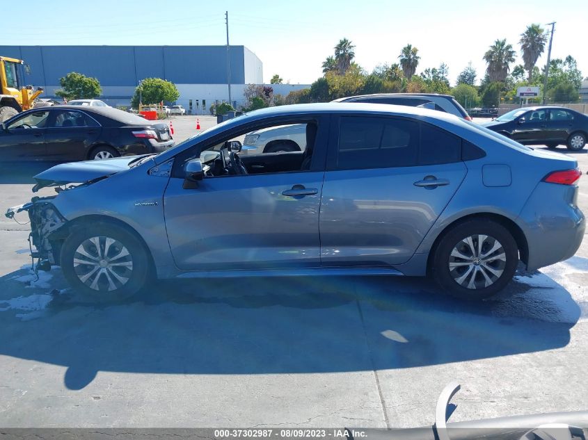 2020 TOYOTA COROLLA HYBRID LE - JTDEBRBEXLJ024513