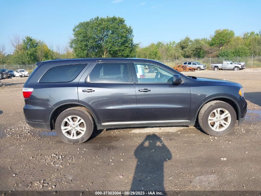 2013 DODGE DURANGO SXT - 1C4RDJAG9DC597022