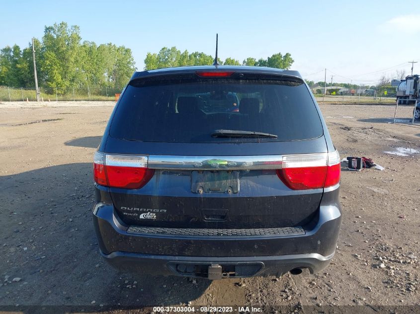 2013 DODGE DURANGO SXT - 1C4RDJAG9DC597022