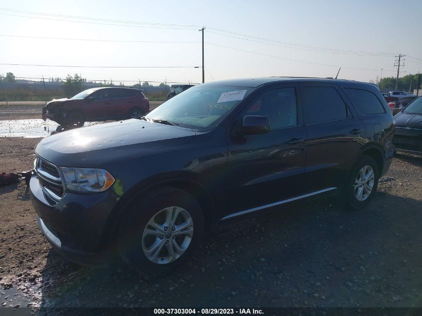2013 DODGE DURANGO SXT - 1C4RDJAG9DC597022